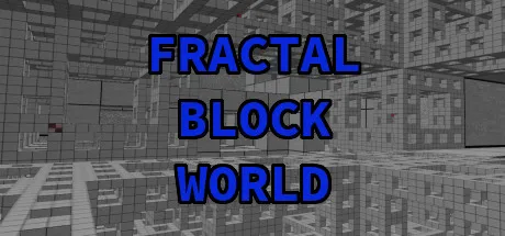 Fractal Block World Banner